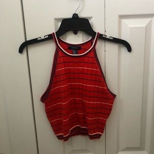 Forever 21 Red/Orange Tank Top // Size Medium